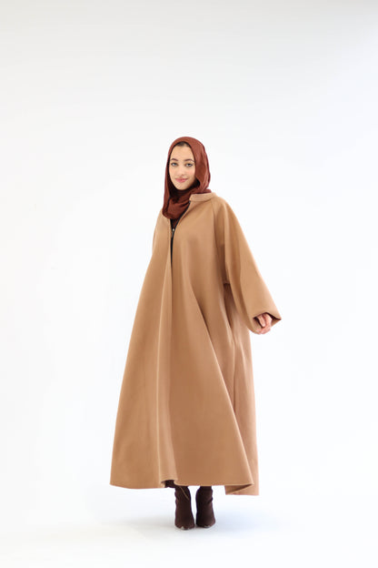 Tiana Dress Coat In Cafe