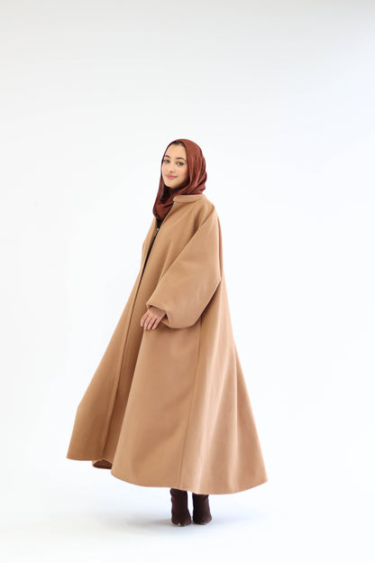 Tiana Dress Coat In Cafe