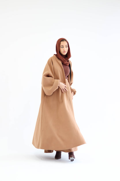 Tiana Dress Coat In Cafe