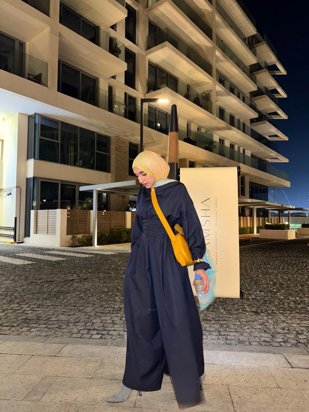 Angilia Jumpsuit (Long-Sleeves) In Jeans