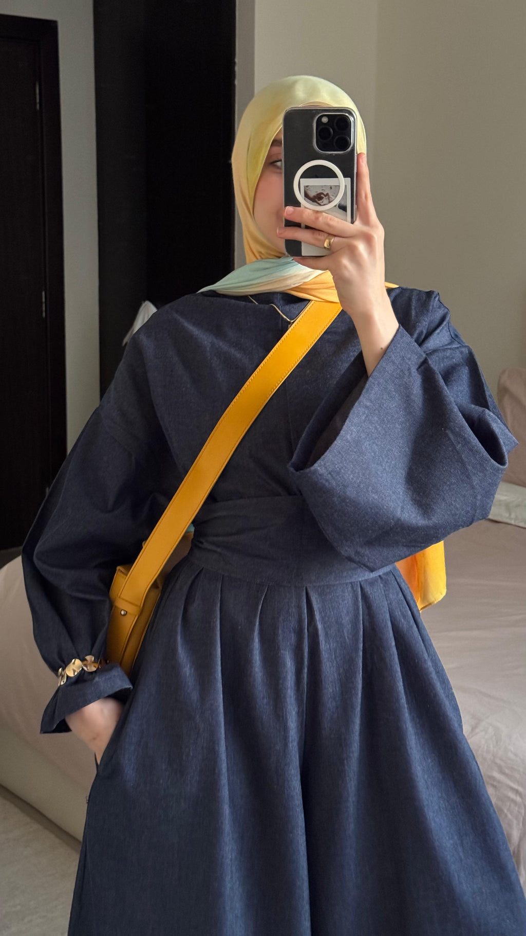 Angilia Jumpsuit (Long-Sleeves) In Jeans