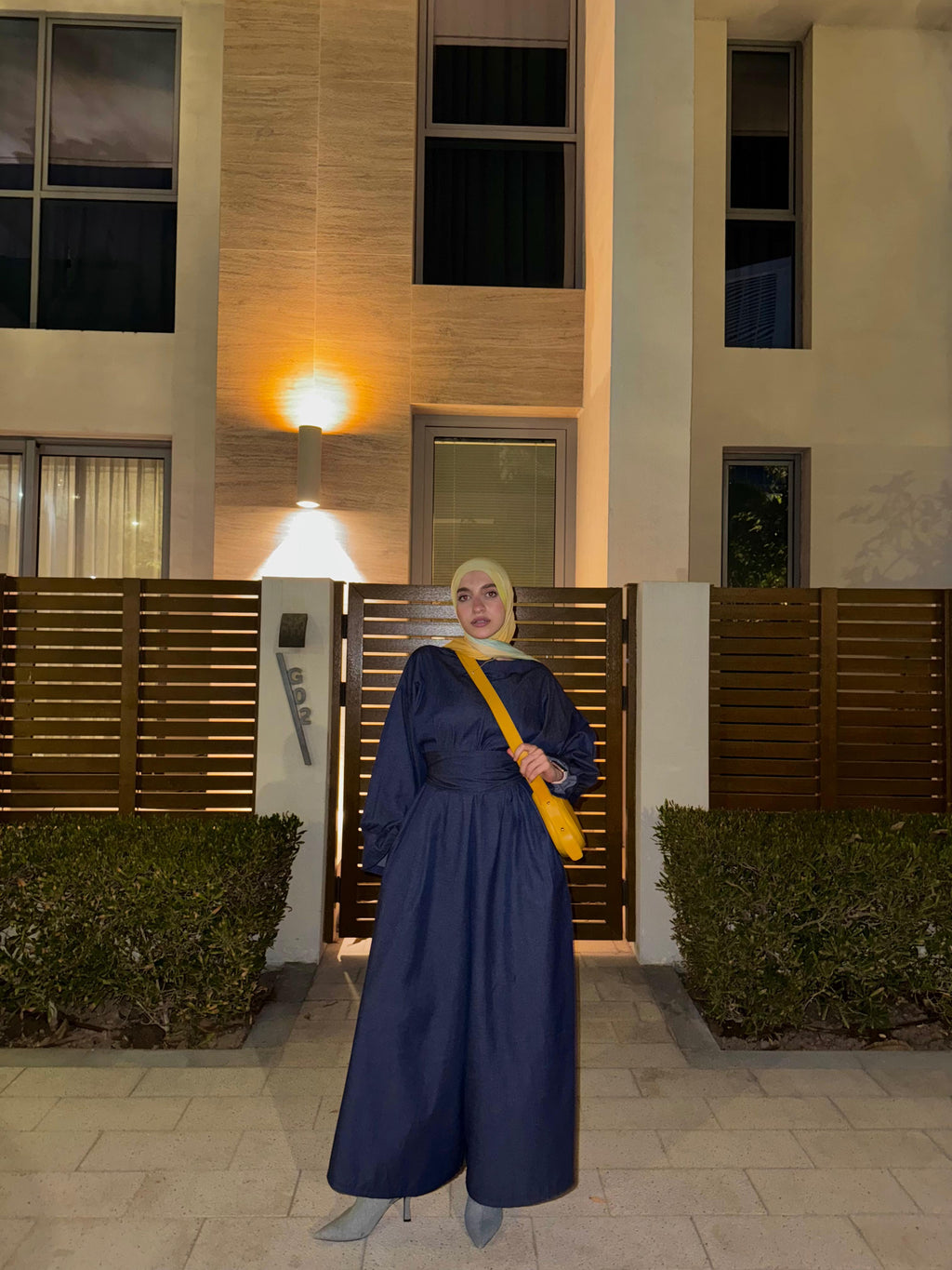 Angilia Jumpsuit (Long-Sleeves) In Jeans