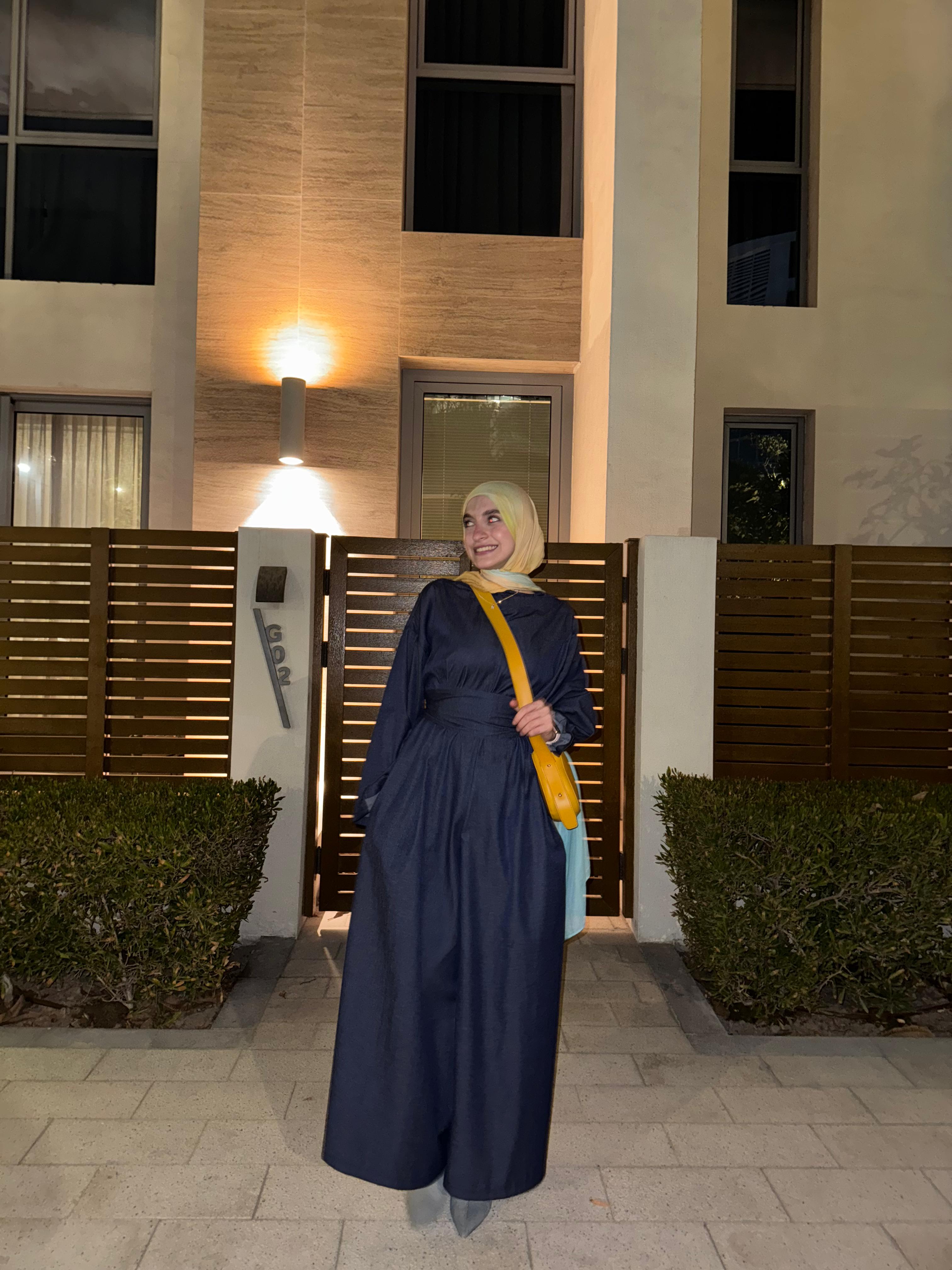 Angilia Jumpsuit (Long-Sleeves) In Jeans