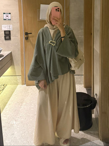Luna Set In Pure-Linen