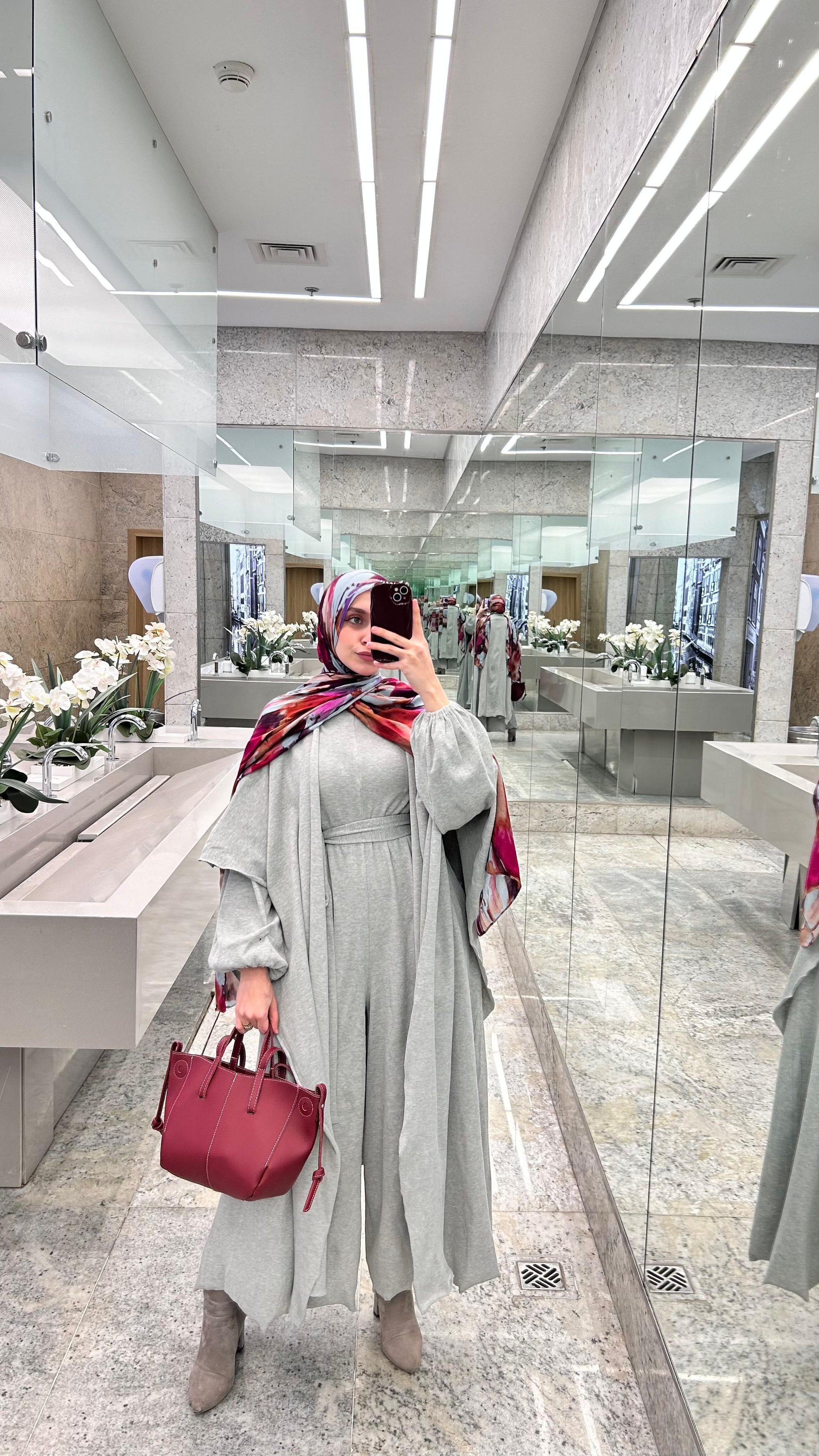 Asiia Set|Cape|Jumpsuit In Light-Grey