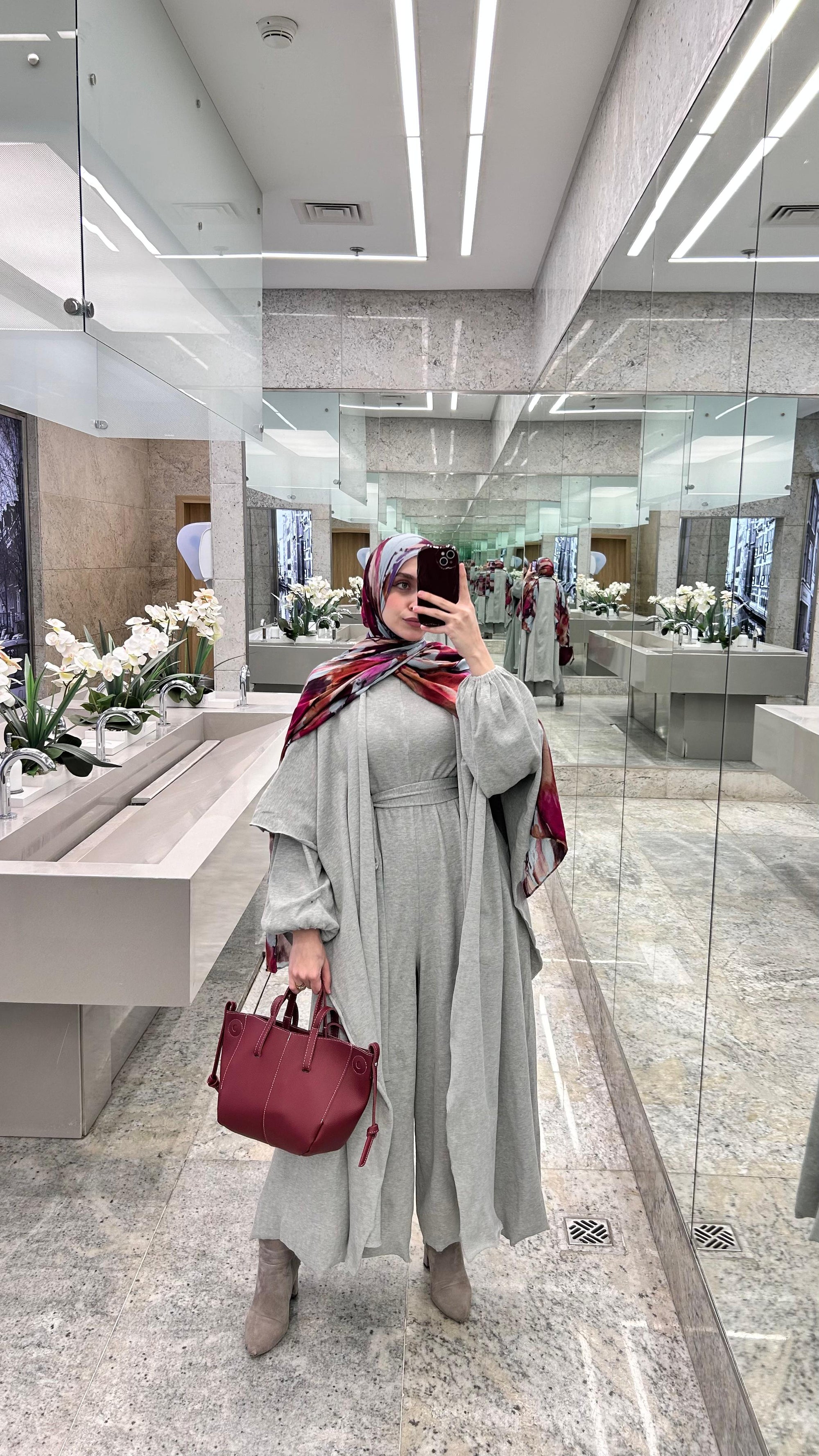 Asiia Set|Cape|Jumpsuit In Light-Grey