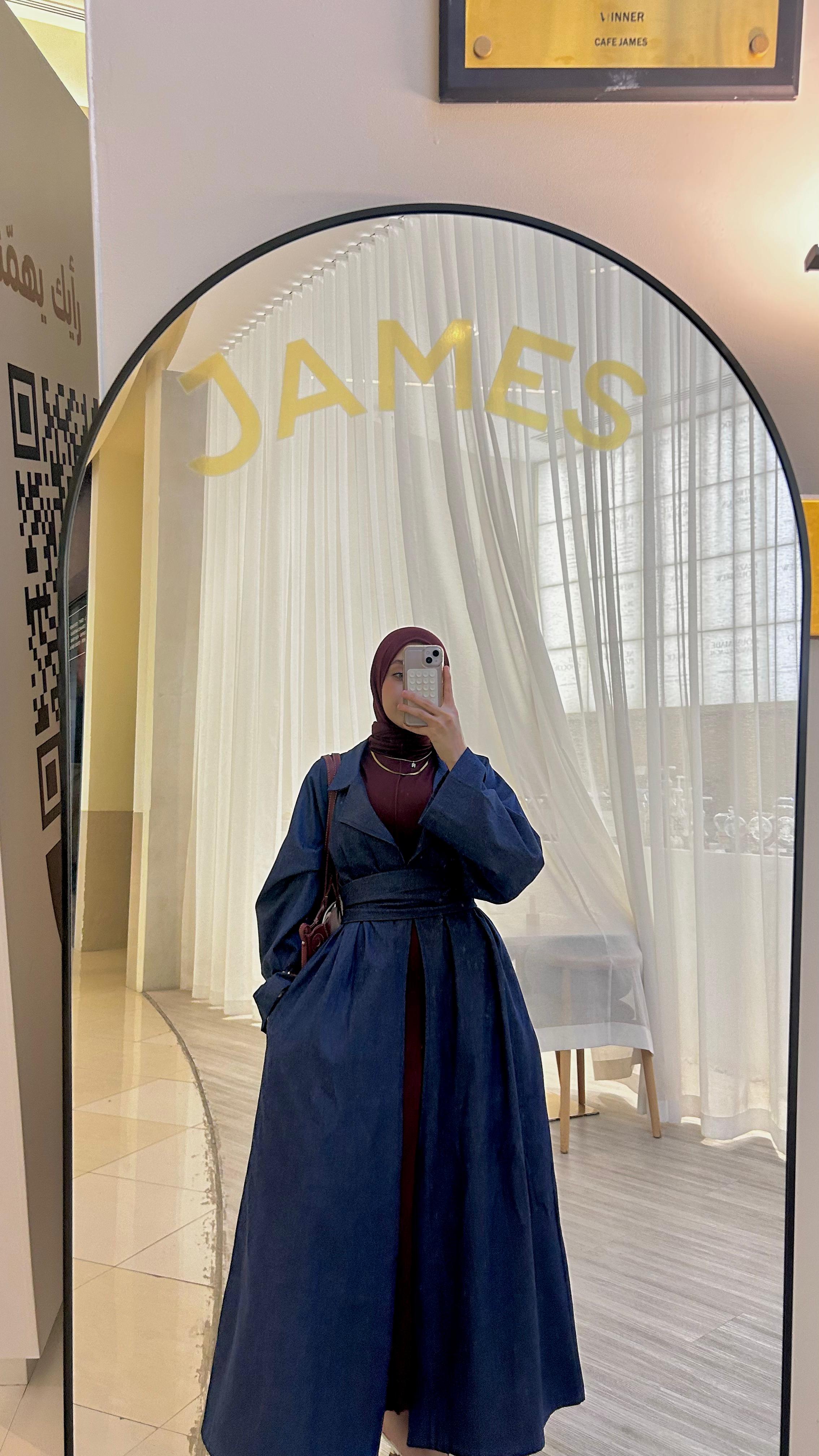Angilia Coat In Jeans