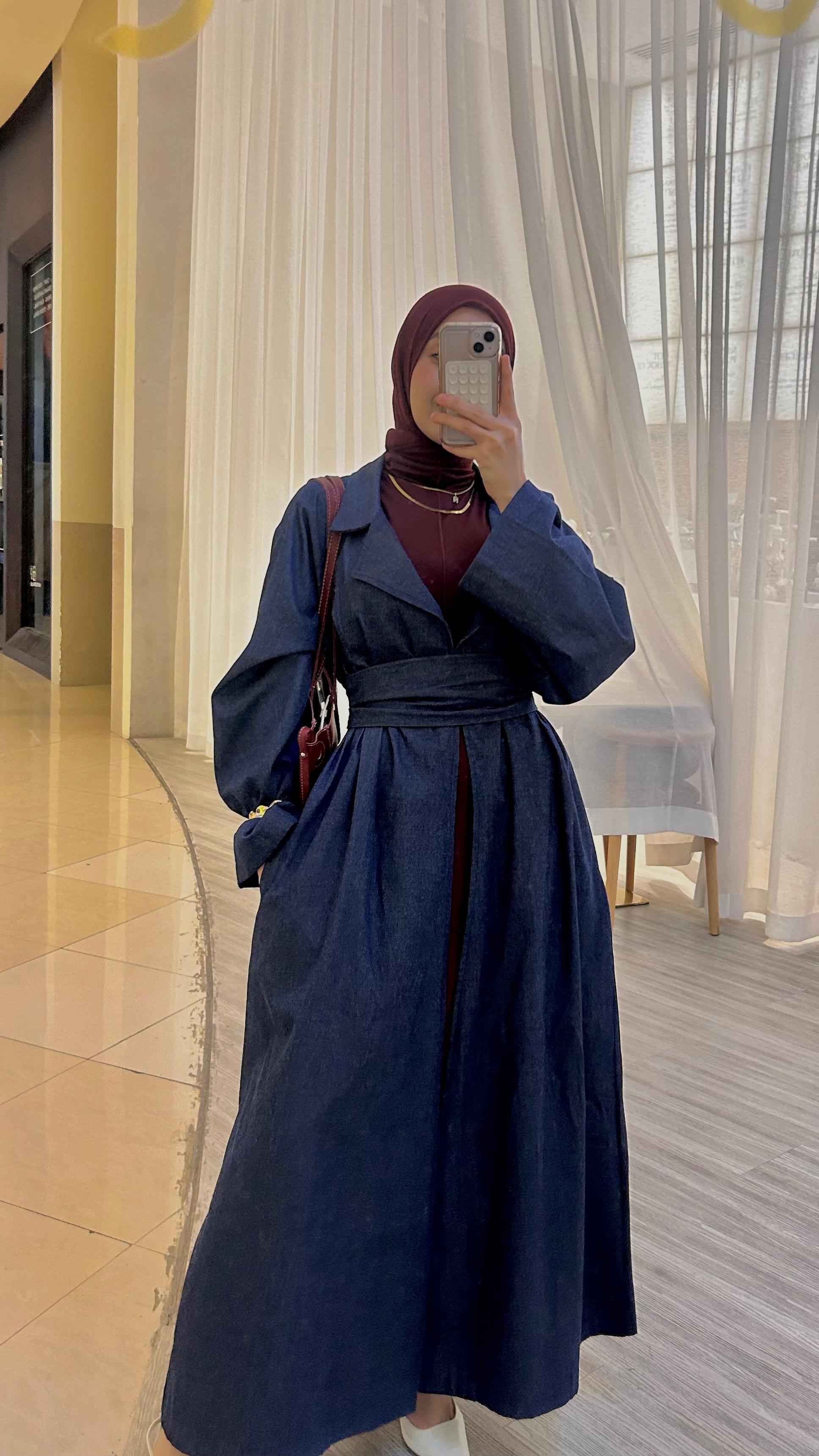 Angilia Coat In Jeans