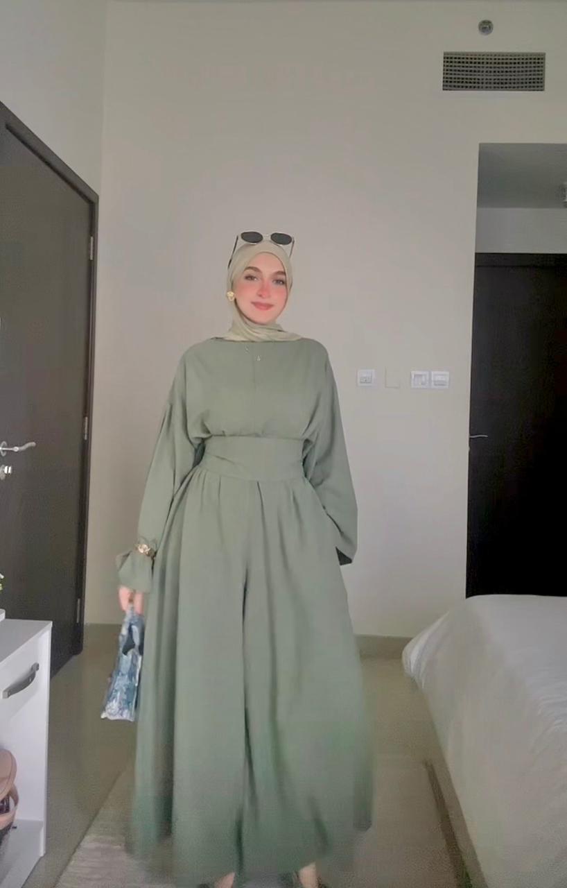 Angilia Jumpsuit Long-Sleeves