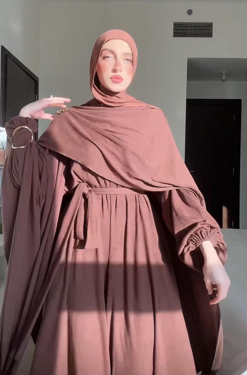 Asiia Set|Cape|Jumpsuit In Brown