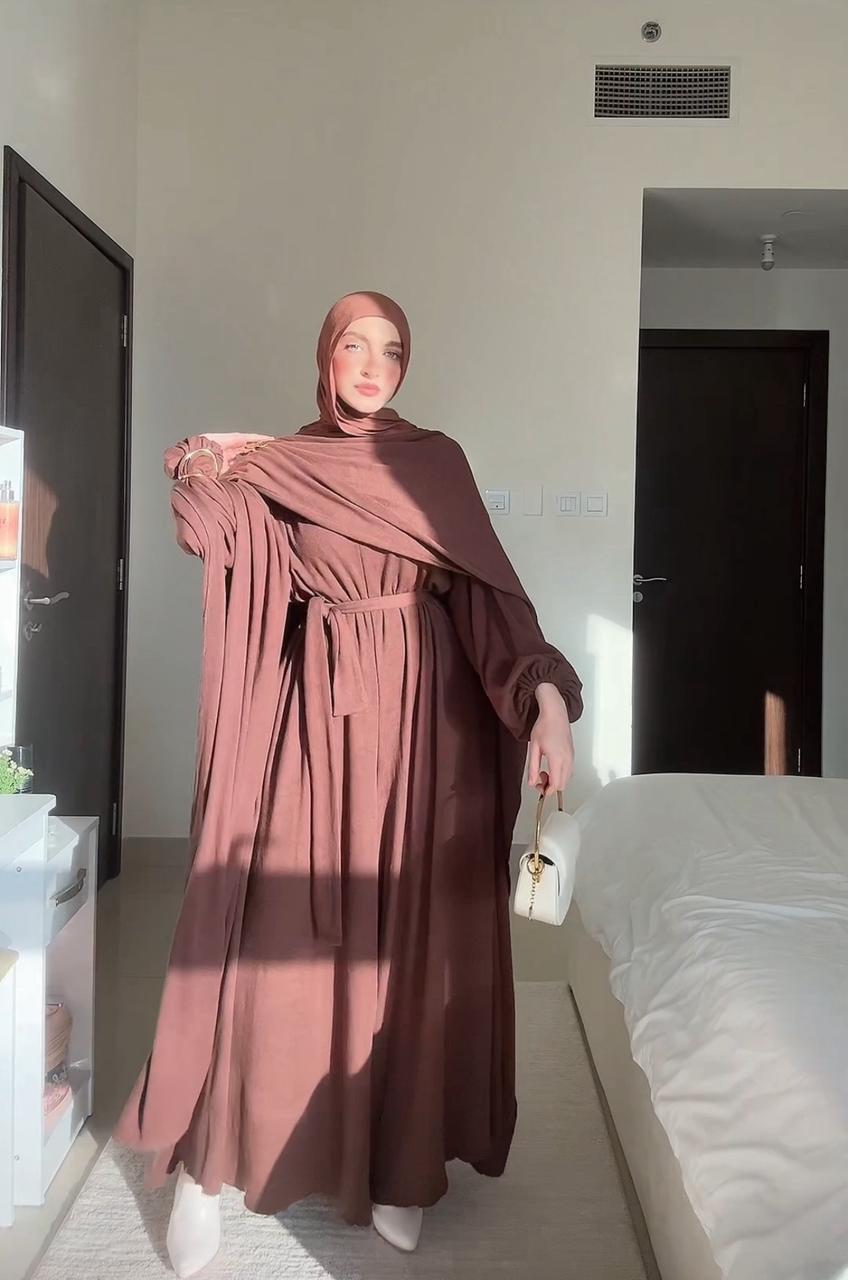 Asiia Set|Cape|Jumpsuit In Brown