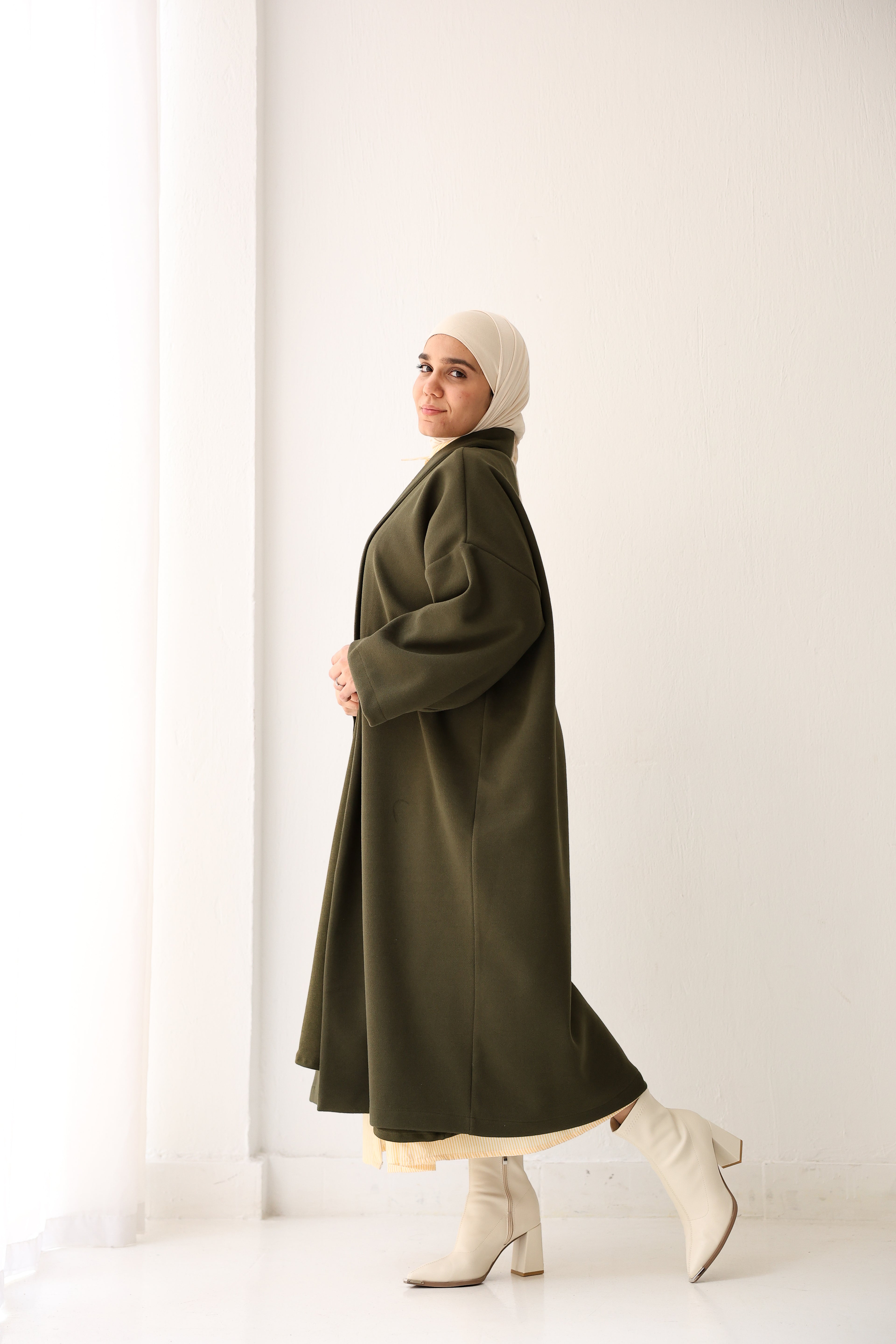 Liamma Set In Olive-Green