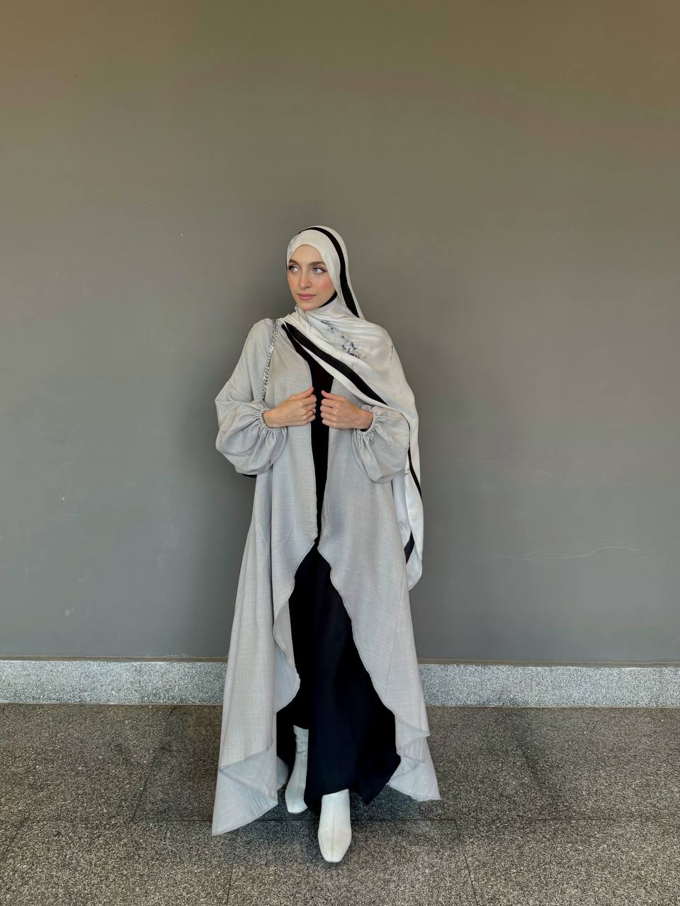 Melissa Set|Cardigan|Pants In Grey