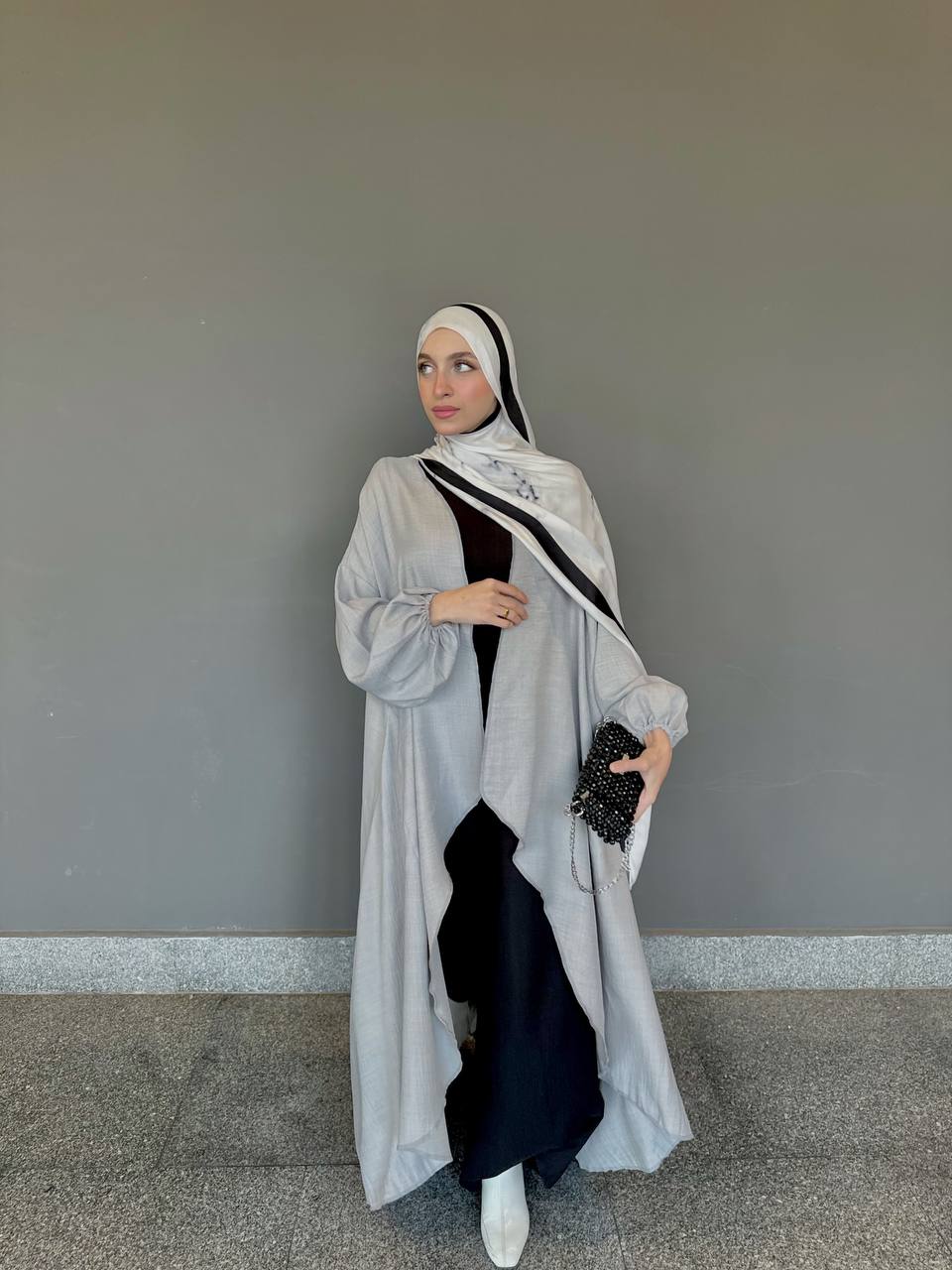 Melissa Set|Cardigan|Pants In Grey