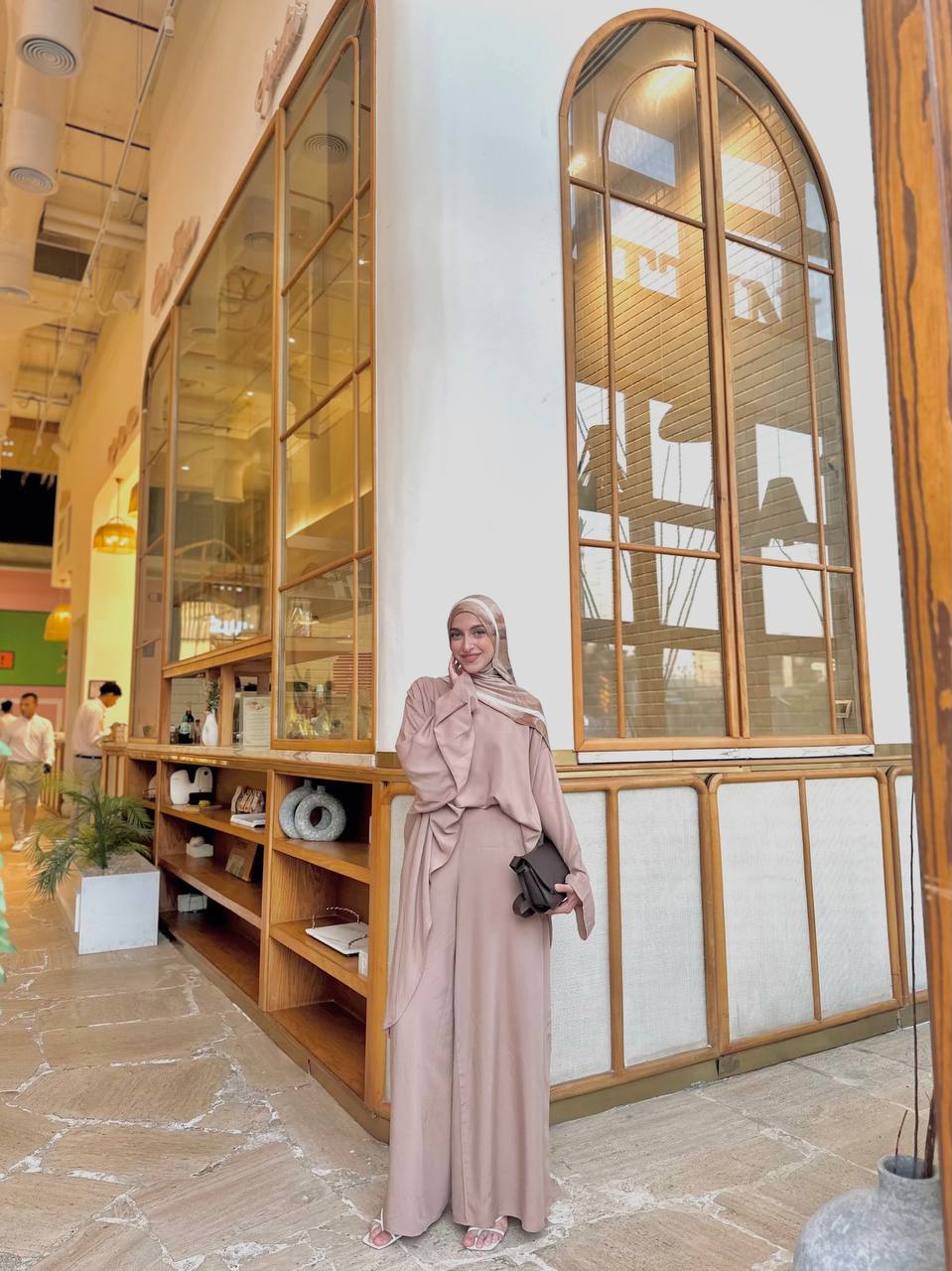 Liliana Set|Blouse|Pants In Cafe