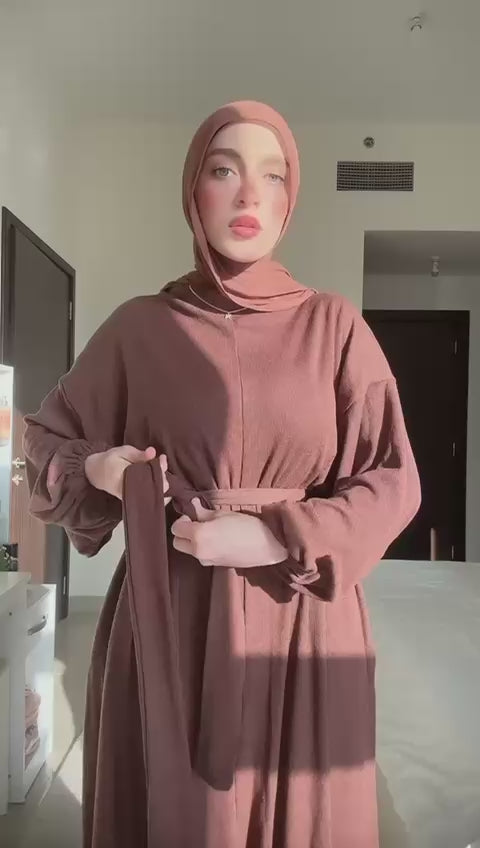 Asiia Set|Cape|Jumpsuit In Brown