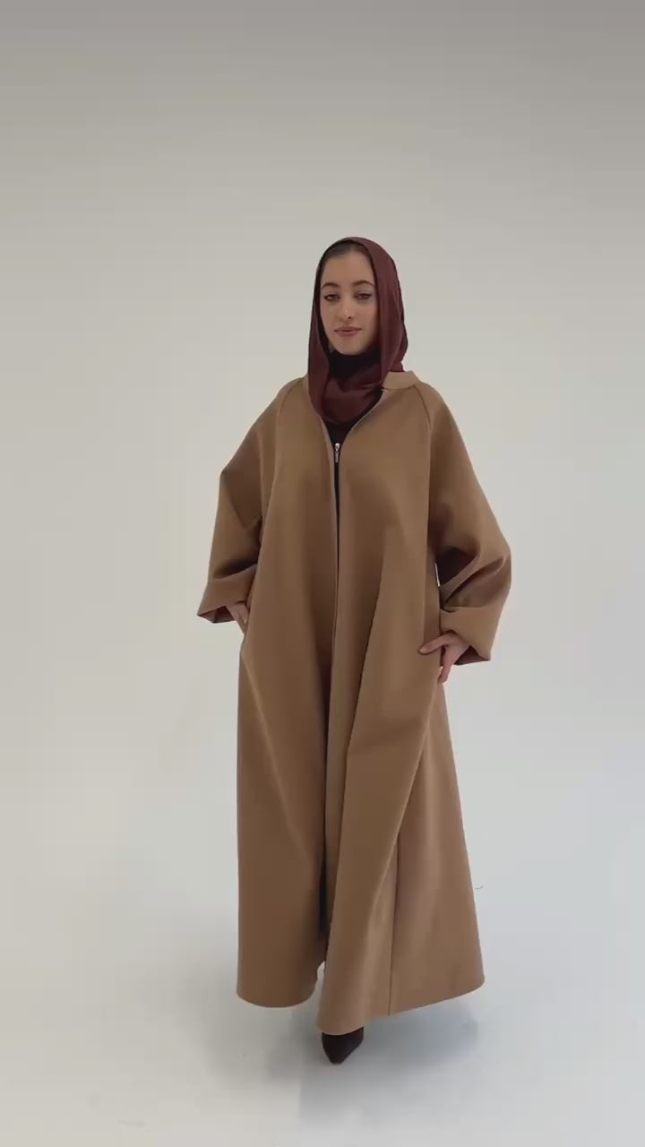 Tiana Dress Coat In Cafe