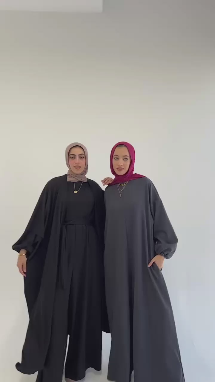 Asiia Set|Cape|Jumpsuit In Black